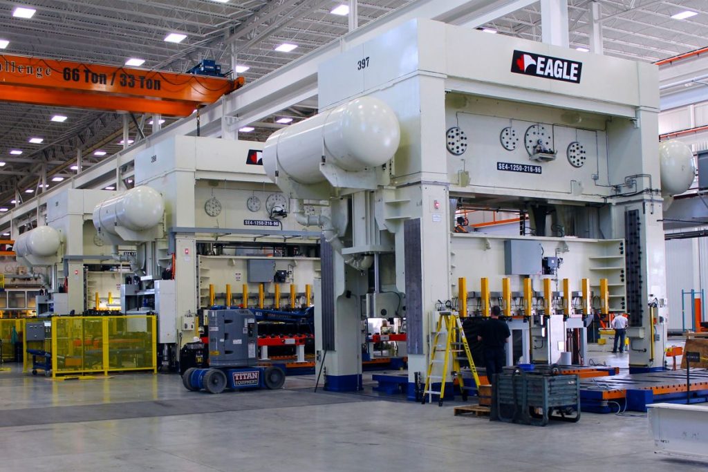 Link Driven Transfer Presses - Eagle Transfer Press Manufacturer