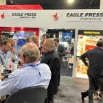 Eagle booth at expo centre